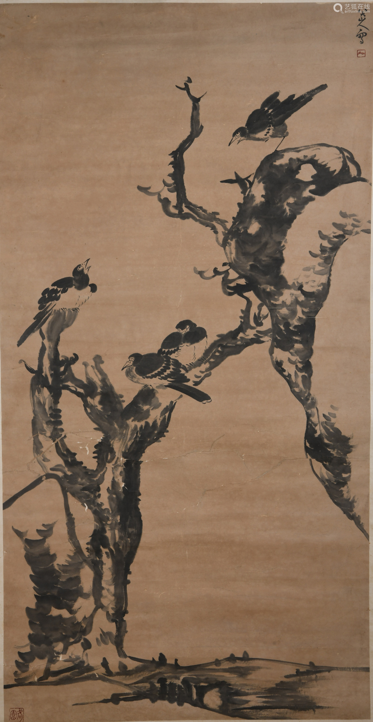 国画起源，创作画作的探索与传承