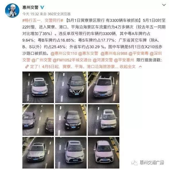 惠州限行政策最新消息，解读与影响分析